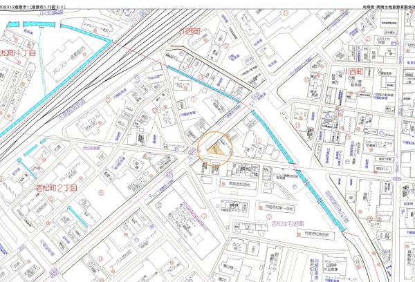 土地 倉敷市老松町３丁目 JR山陽本線倉敷駅 1,980万円