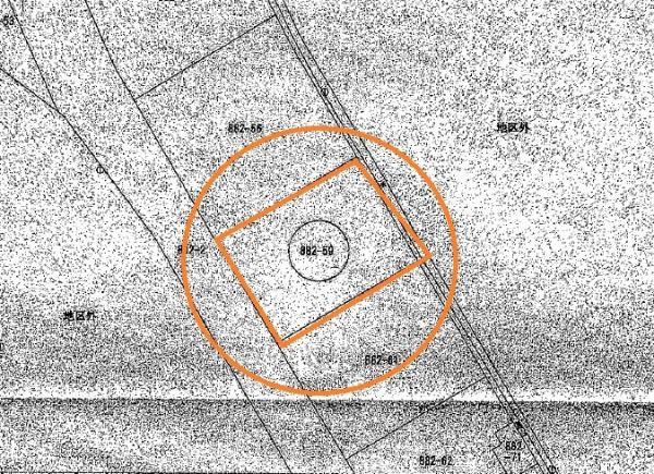 土地 倉敷市川入882-59 JR山陽本線倉敷駅 1,500万円