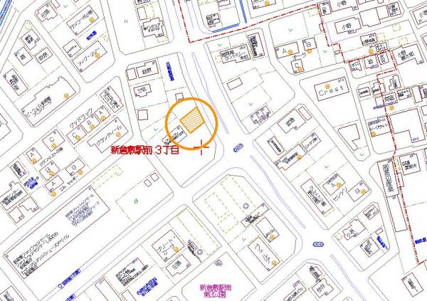 T735　倉敷市新倉敷駅前3丁目売地 