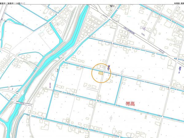 土地 倉敷市帯高448-2 JR宇野線茶屋町駅 1,097万円