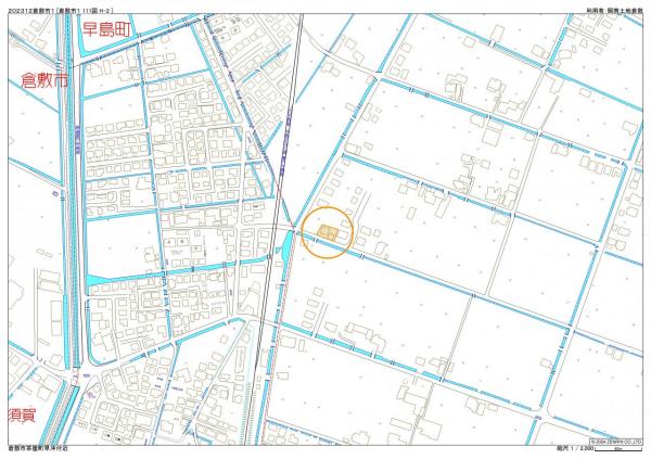 土地 倉敷市茶屋町早沖285-3 JR宇野線久々原駅 1,980万円