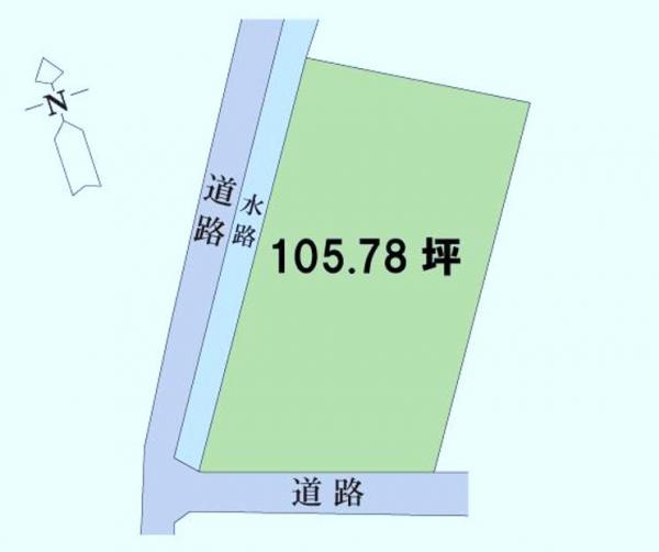 土地 倉敷市早高344-2 JR宇野線久々原駅 2,100万円