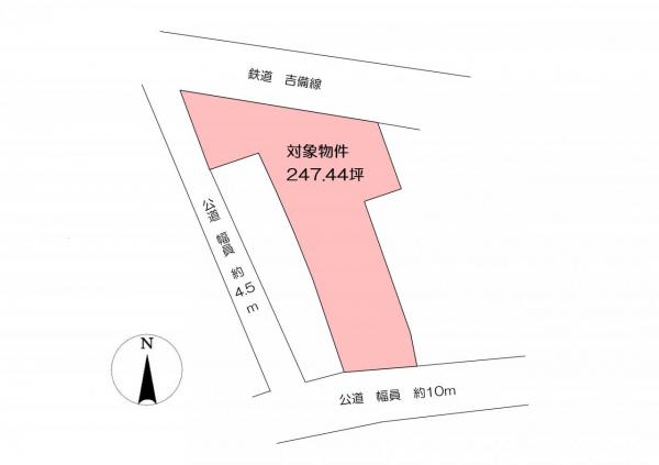 土地 総社市総社１丁目9-3 JR吉備線東総社駅 4,500万円
