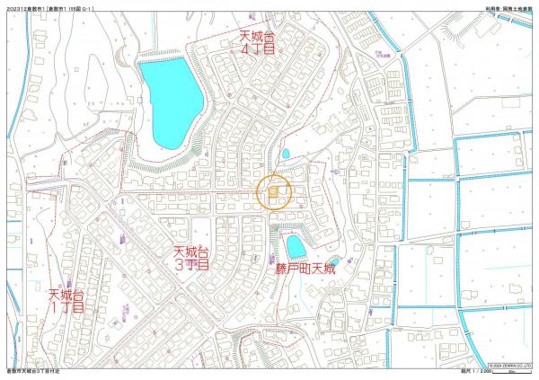 土地 倉敷市天城台３丁目6-10 JR宇野線茶屋町駅 1,180万円