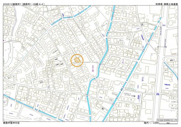 土地 倉敷市笹沖267-6、267-7、267-2 水島臨海鉄道福井駅 1,998万円