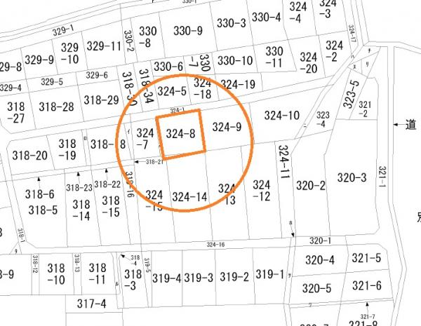 土地 岡山市北区牟佐324-8 JR津山線玉柏駅 360万円