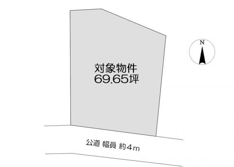 土地 倉敷市青江897-4 JR山陽本線倉敷駅 1,393万円
