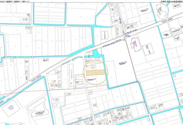 土地 倉敷市二子15-6 JR山陽本線中庄駅 1,050万円
