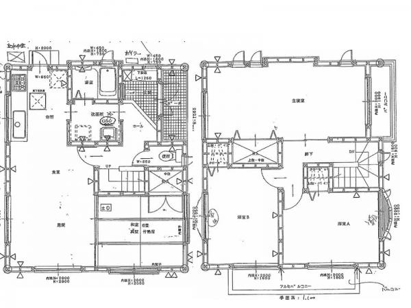 中古戸建 倉敷市中庄1287-17 JR山陽本線中庄駅 1,280万円