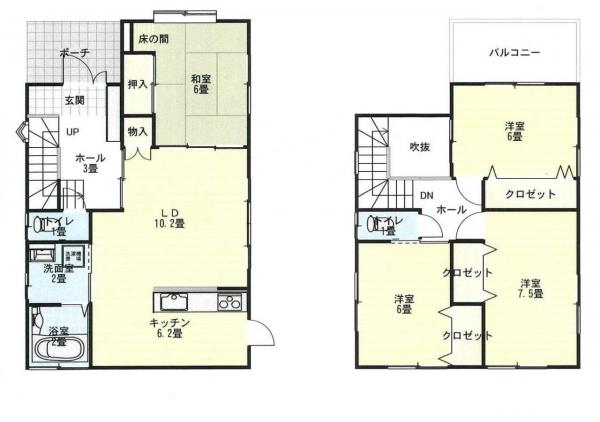 中古戸建 倉敷市中畝５丁目 水島臨海鉄道常盤駅 2,280万円