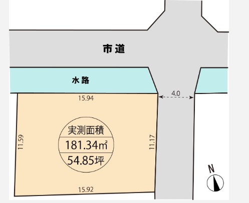 土地 倉敷市帯高448-2 JR宇野線茶屋町駅 1,097万円