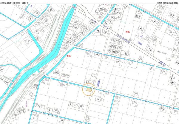 土地 倉敷市帯高448-2 JR宇野線茶屋町駅 1,097万円