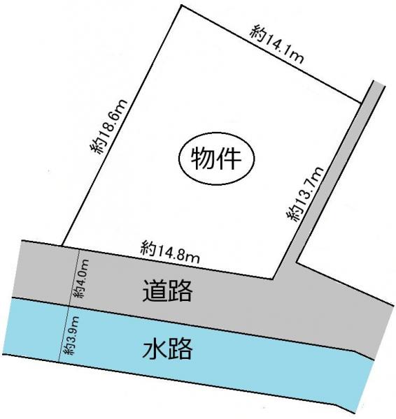 土地 倉敷市福田町古新田1013-7、1013-5 水島臨海鉄道常盤駅 950万円