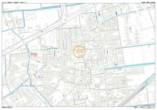 土地 倉敷市平田371-2 JR山陽本線倉敷駅 1,932.52万円