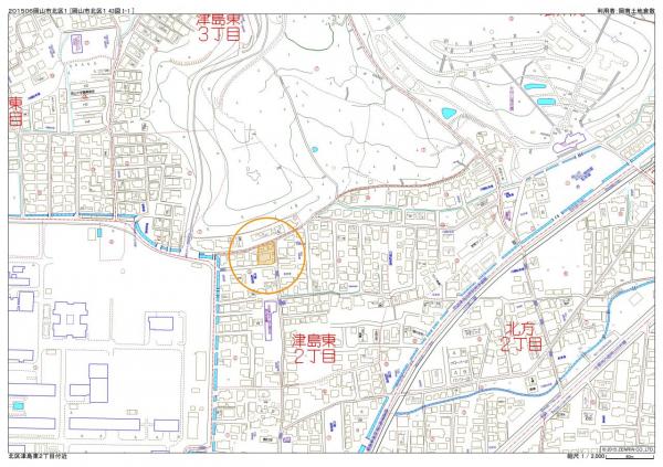 土地 岡山市北区津島東２丁目2588-2 JR津山線法界院駅 7,994万円