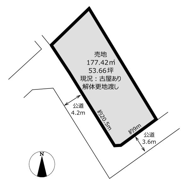 土地 都窪郡早島町前潟1067-8 JR宇野線早島駅 1,590万円