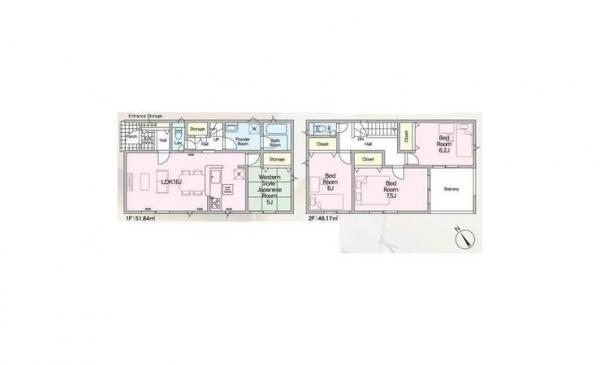 新築戸建 八戸市一番町３丁目（住居表示未確定） JR東北新幹線八戸駅 2,690万円