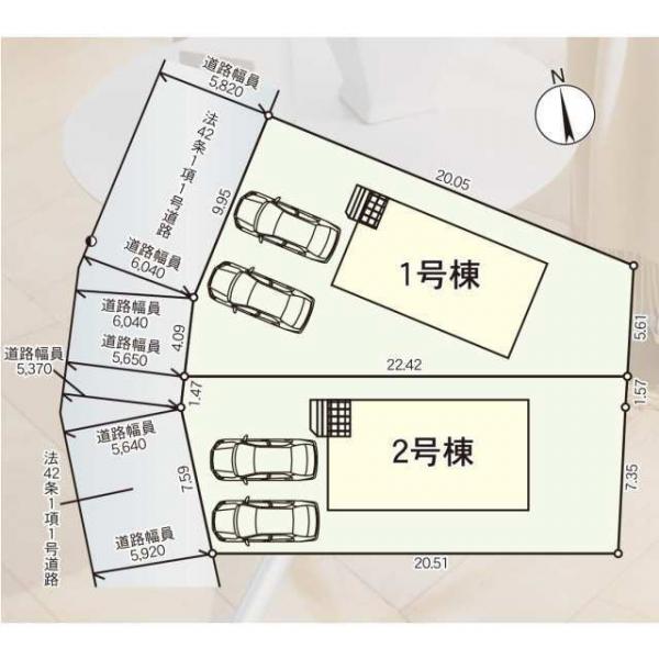 新築戸建 八戸市一番町３丁目（住居表示未確定） JR東北新幹線八戸駅 2,690万円