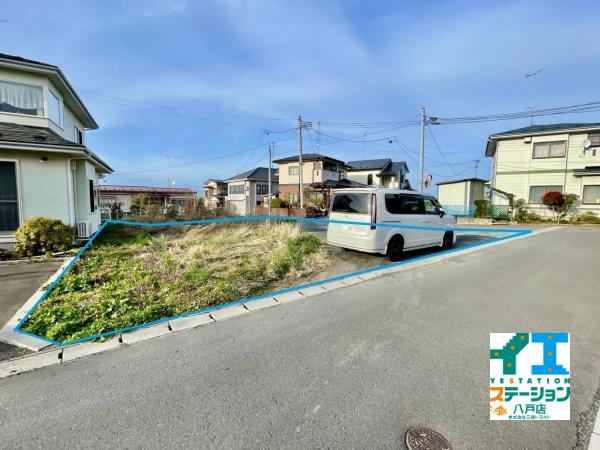 土地 八戸市大字田向字向平24（住居表示未確定） JR八戸線本八戸駅 750万円
