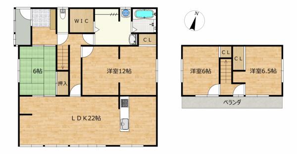 中古戸建 八戸市大字白銀町字白浜道32-12 JR八戸線鮫駅 1,579万円