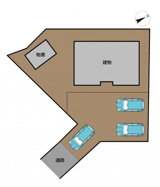 八戸市大字河原木字小田 間取り図 