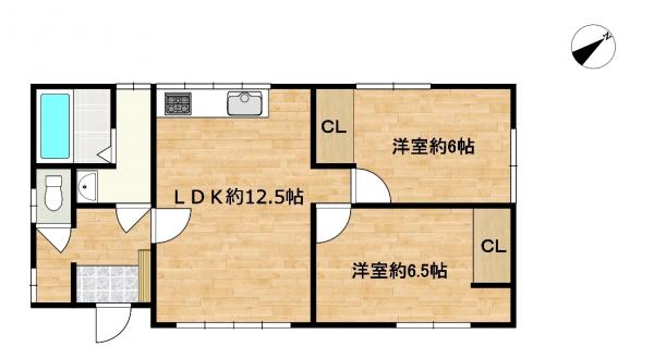 八戸市大字沢里字沢里山 間取り図 