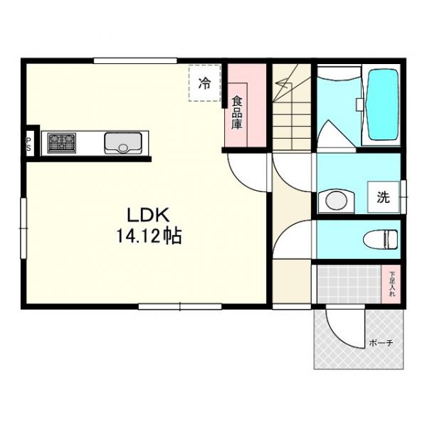 新築戸建 八戸市根城２丁目14-5の一部 JR八戸線本八戸駅 2,200万円