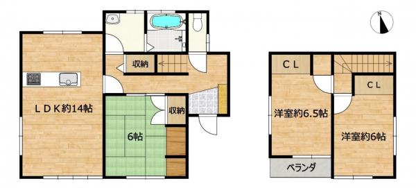 中古戸建 八戸市大字大久保字西ノ平25-314 JR八戸線白銀駅 1,299万円