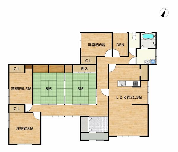 中古戸建 八戸市大字市川町字古館52−4 青い森鉄道陸奥市川駅 1,449万円