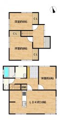 中古戸建 八戸市大字鮫町字ハン木沢2-13 JR八戸線鮫駅 1,449万円