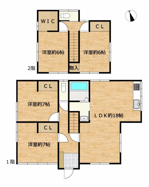 中古戸建 久慈市小久慈町第３６地割2-7 JR八戸線久慈駅 1,349万円