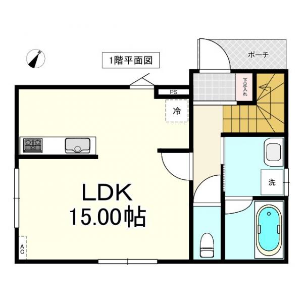新築戸建 八戸市大字長苗代字内舟渡105-7 JR八戸線長苗代駅 2,350万円
