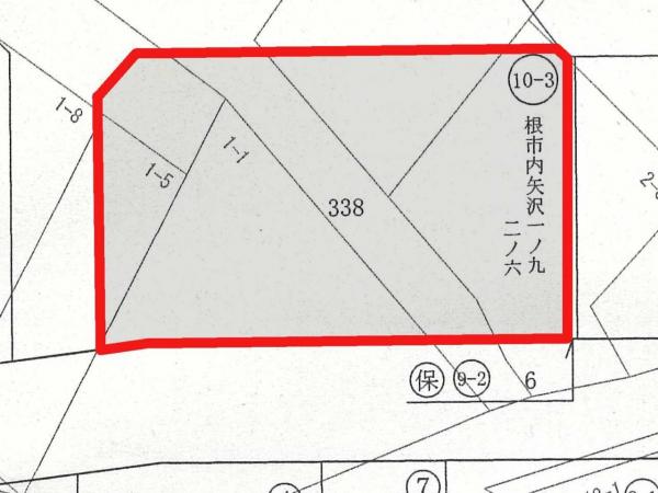 土地 八戸市大字尻内町字根市内矢沢1-9、2-6（住居表示未確定） JR東北新幹線八戸駅 2,198万円