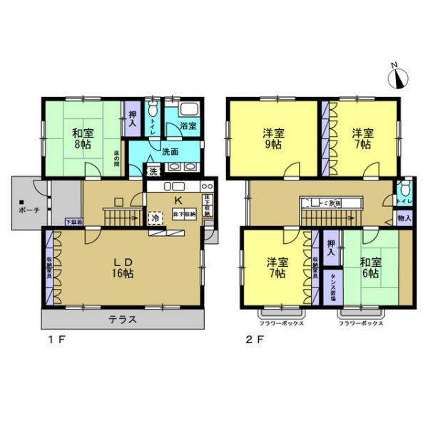 中古戸建 伊勢原市高森 小田急線愛甲石田駅 2,150万円