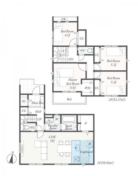 新築戸建 伊勢原市板戸169-18 小田急線伊勢原駅 3,780万円