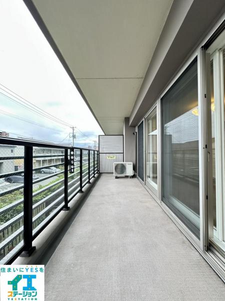 クランズスクエア仁王ガーデンコート バルコニー 