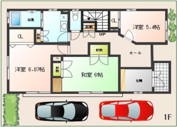 中古戸建 越谷市千間台西６丁目 東武伊勢崎線大袋駅 2,650万円