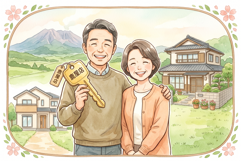 鹿児島県鹿屋市での資産処分の事例