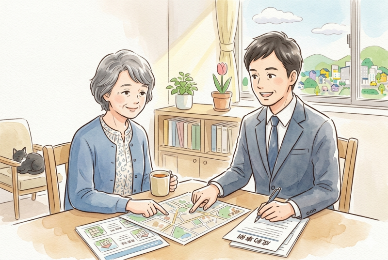 長崎県西彼杵郡での資産処分の事例