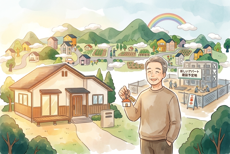 熊本県合志市での住み替えの事例