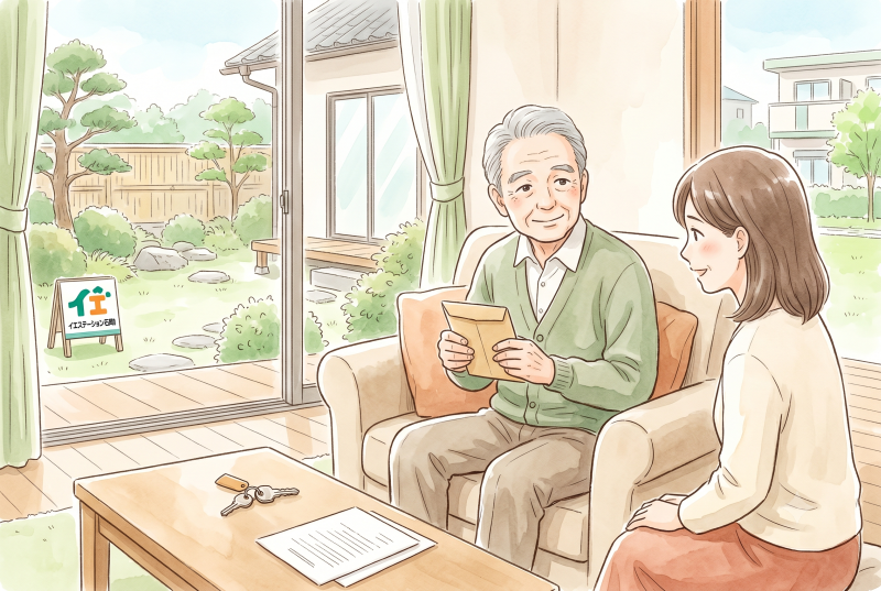 茨城県笠間市での施設へ入居のため、空き家となる不動産を売却したいの事例